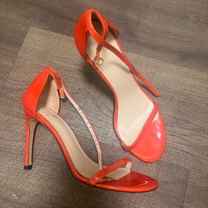 Stuart Weitzman Vibrant Red Heels